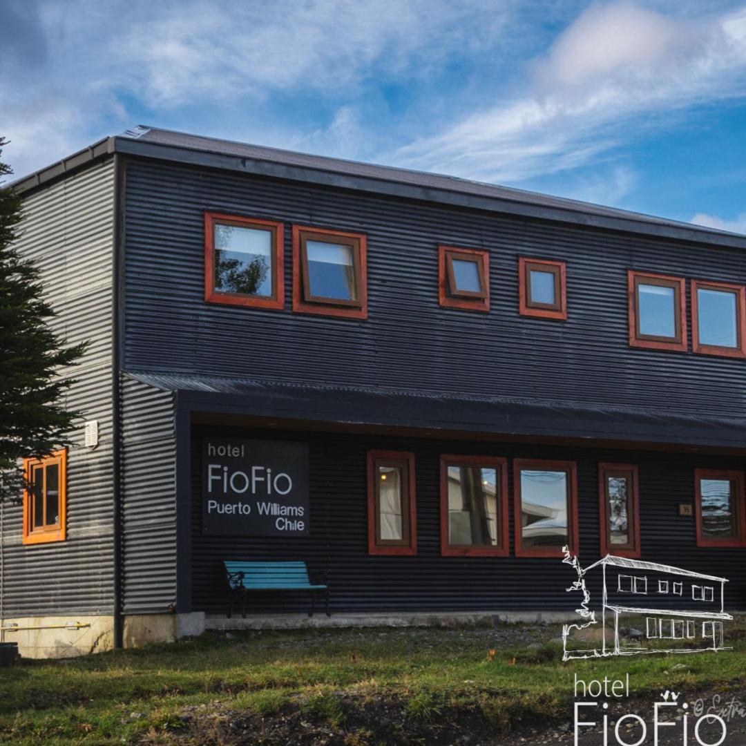 Hotel Fio Fio Puerto Williams Exterior foto